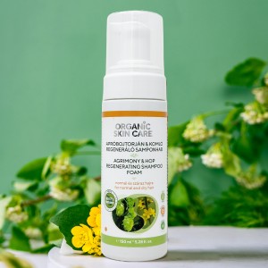 Apróbojtorján & komló regeneráló samponhab - 150 ml