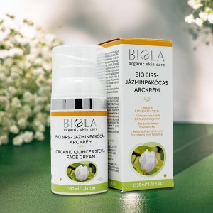 Bio birs-jázminpakócás arckrém - 30 ml