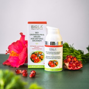 Bio gránátalma & argán age defying arckrém - 30 ml