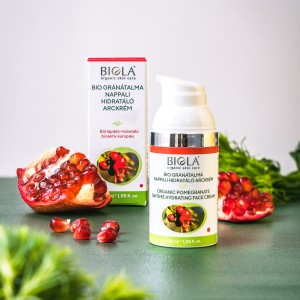 Bio gránátalma nappali hidratáló arckrém - 30 ml