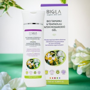 Bio Tamanu & teafaolaj intim mosakodó gél - 150 ml - Intim higiénia kép 1 