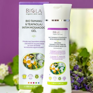 Bio Tamanu & teafaolaj intim mosakodó gél - 150 ml