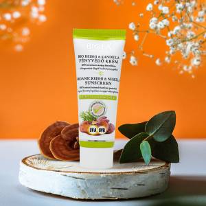 Bio reishi & kandilla fényvédő krém (SPF22) - 75 ml - sötét