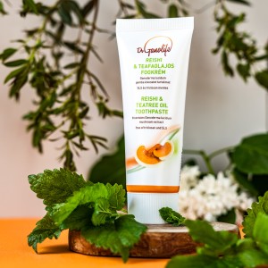 Bio reishi & teafaolajos fogkrém (81% öko) - 75 ml