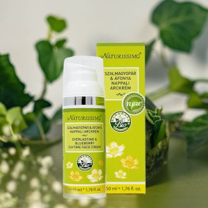 Szalmagyopár-áfonya nappali arckrém - 50 ml