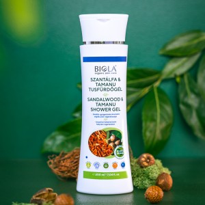 Szantálfa & tamanu tusfürdő gél - 200 ml